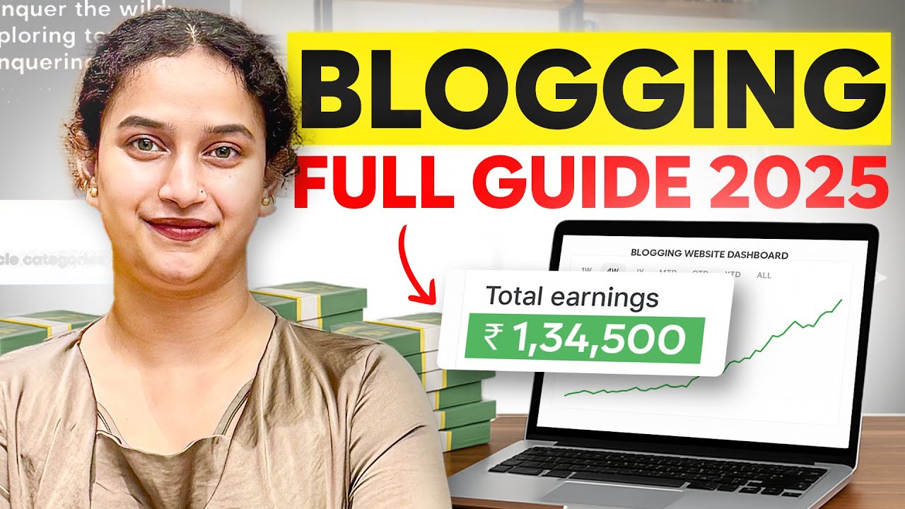 How to start Blogging in 2025 with Zero Experience | For Beginners to Pro | How much you can earn ?