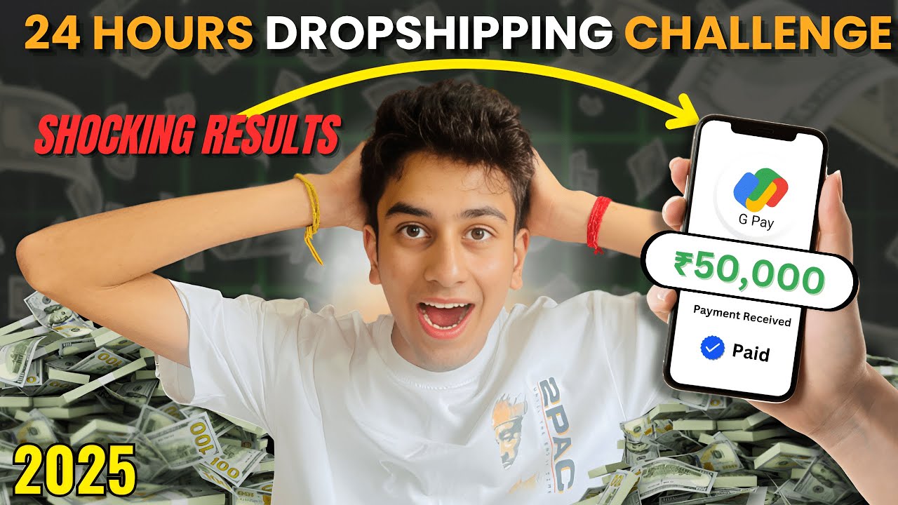 I Tried Dropshipping For 24 Hours!