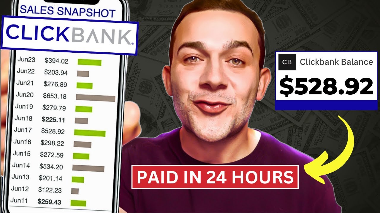 Make Your First Affiliate Sale in 24 Hours with Clickbank (Step By Step Tutorial)