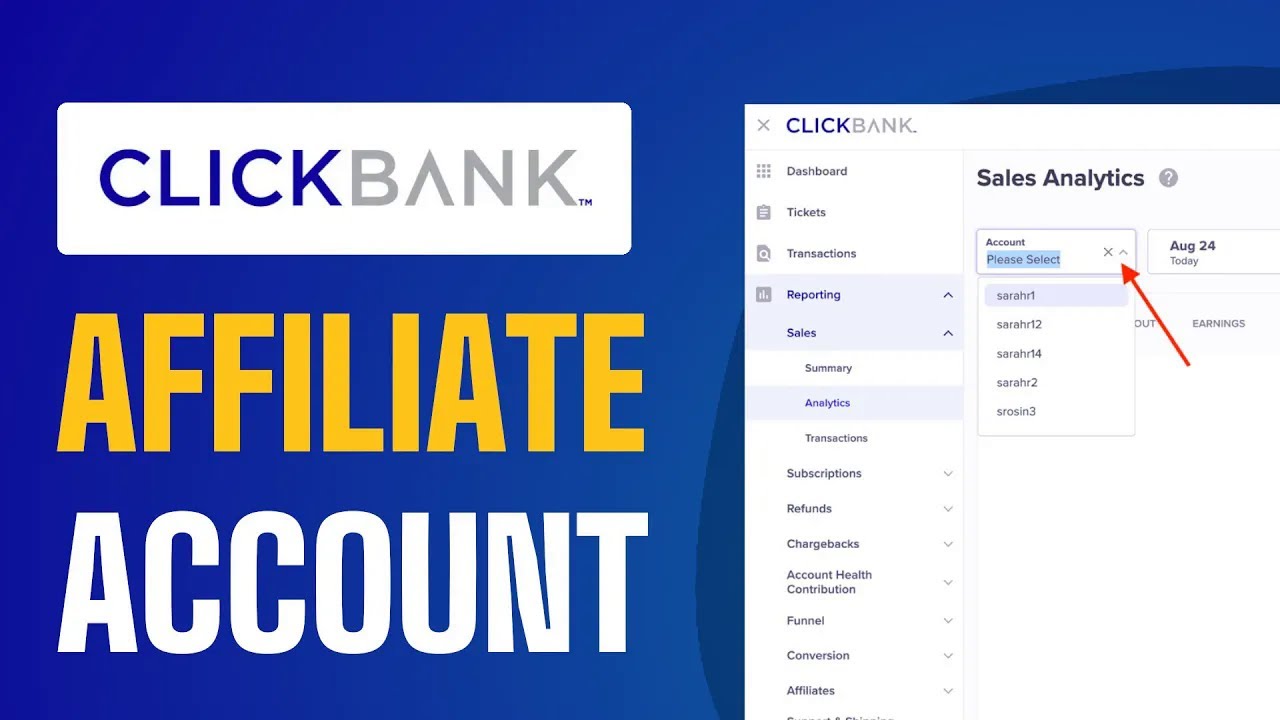 How To Create ClickBank Affiliate Account | Full Guide 2025