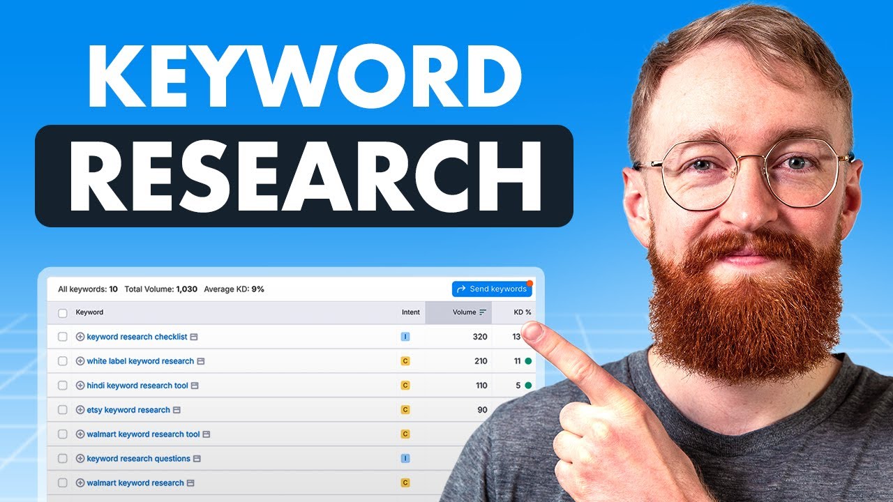 Keyword Research for SEO in 2025: Step-by-Step Tutorial