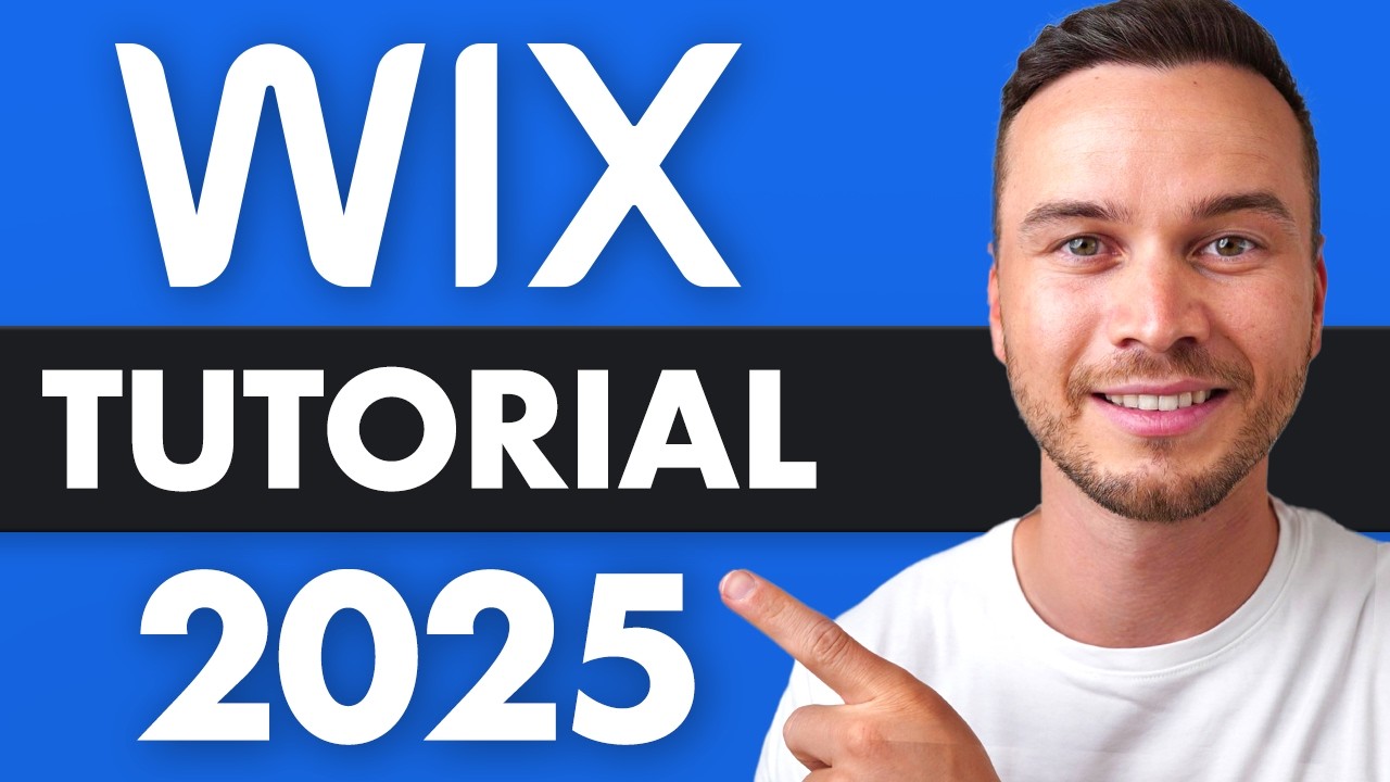 Wix Website Tutorial 2025 - Complete Guide for Beginners