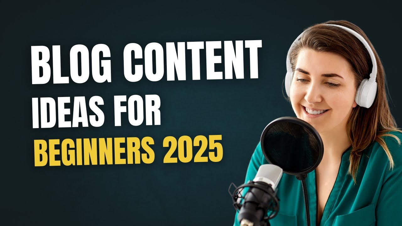 Blog Content Ideas for Beginners in 2025 | Easy Blog Topics to Start Writing