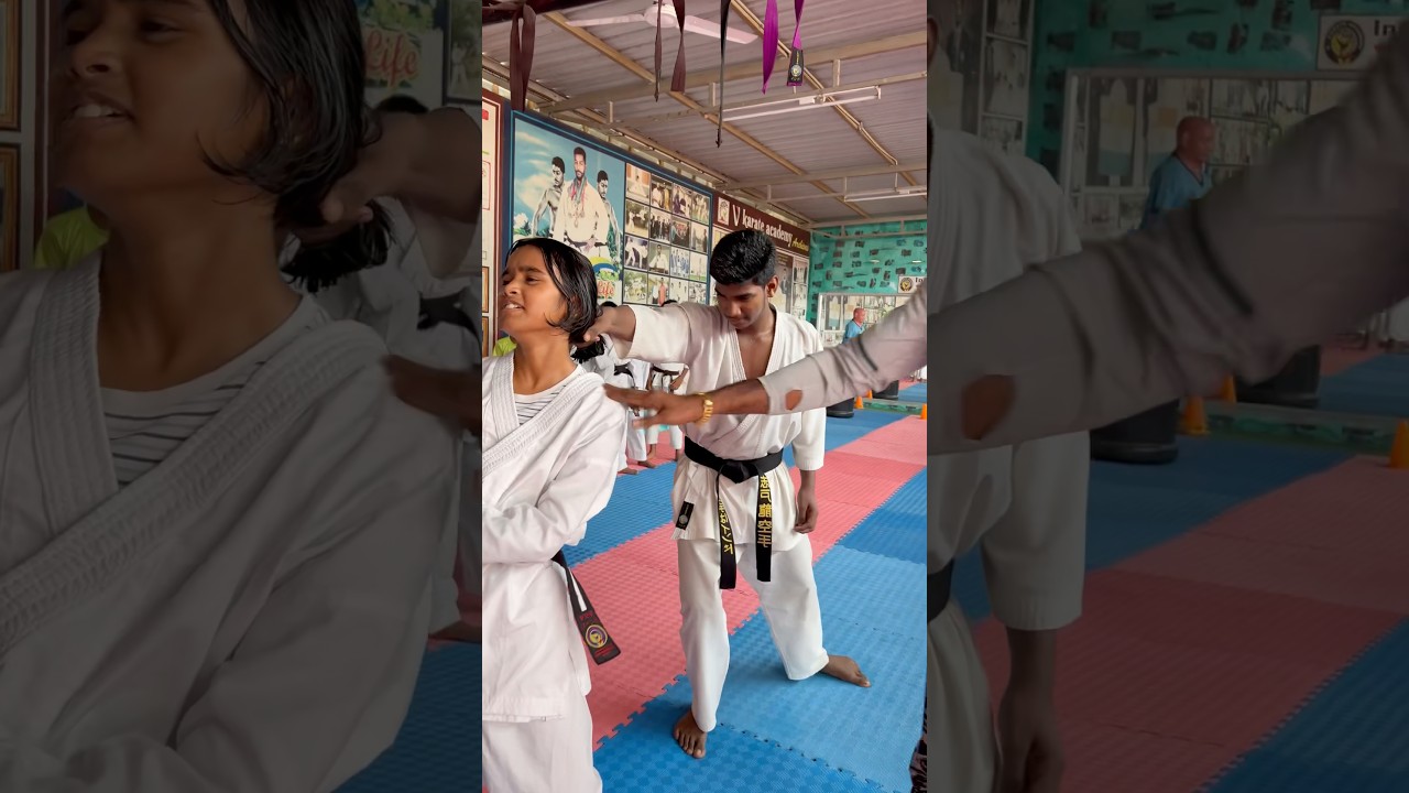 V KARATE INTERNATIONAL #kidsselfdefence #viralvideo #knifedefense #girls #girlsselfdefence #karate