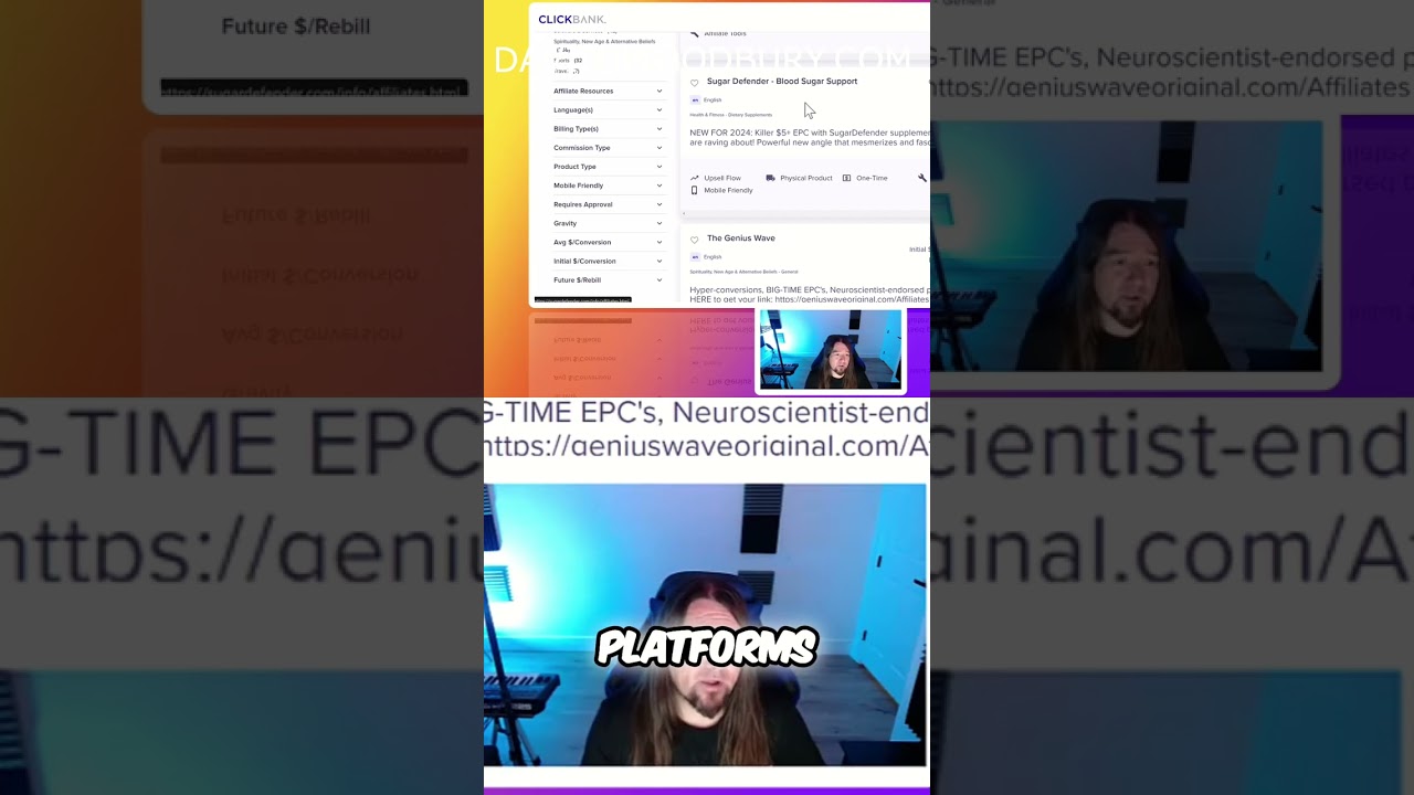 AI Affiliate Video Creation: ClickBank Tutorial For Beginners! #shorts