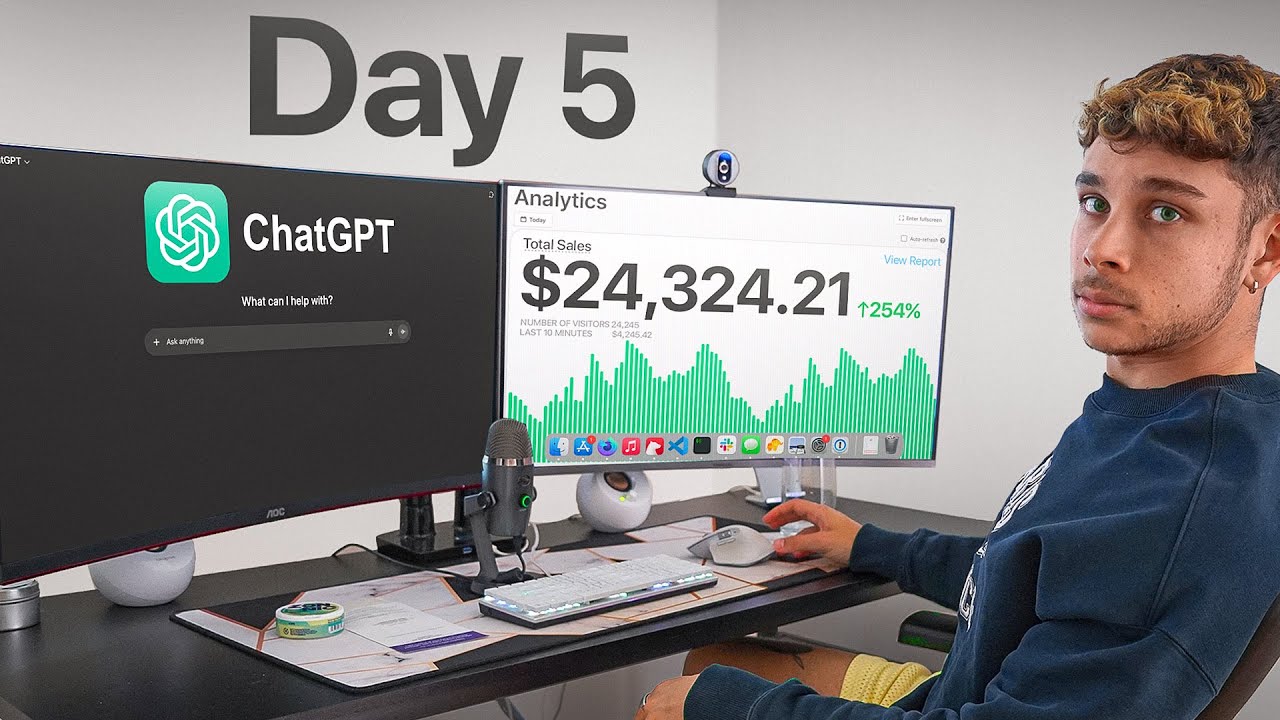 I Tried Dropshipping Using A.I. for 7-DAYS (Insane Results)