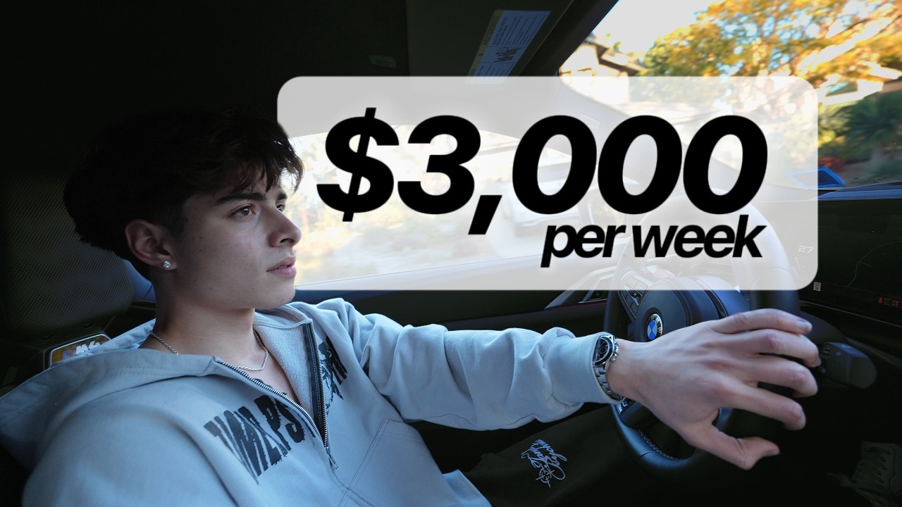 this made me $3k/week at 17...