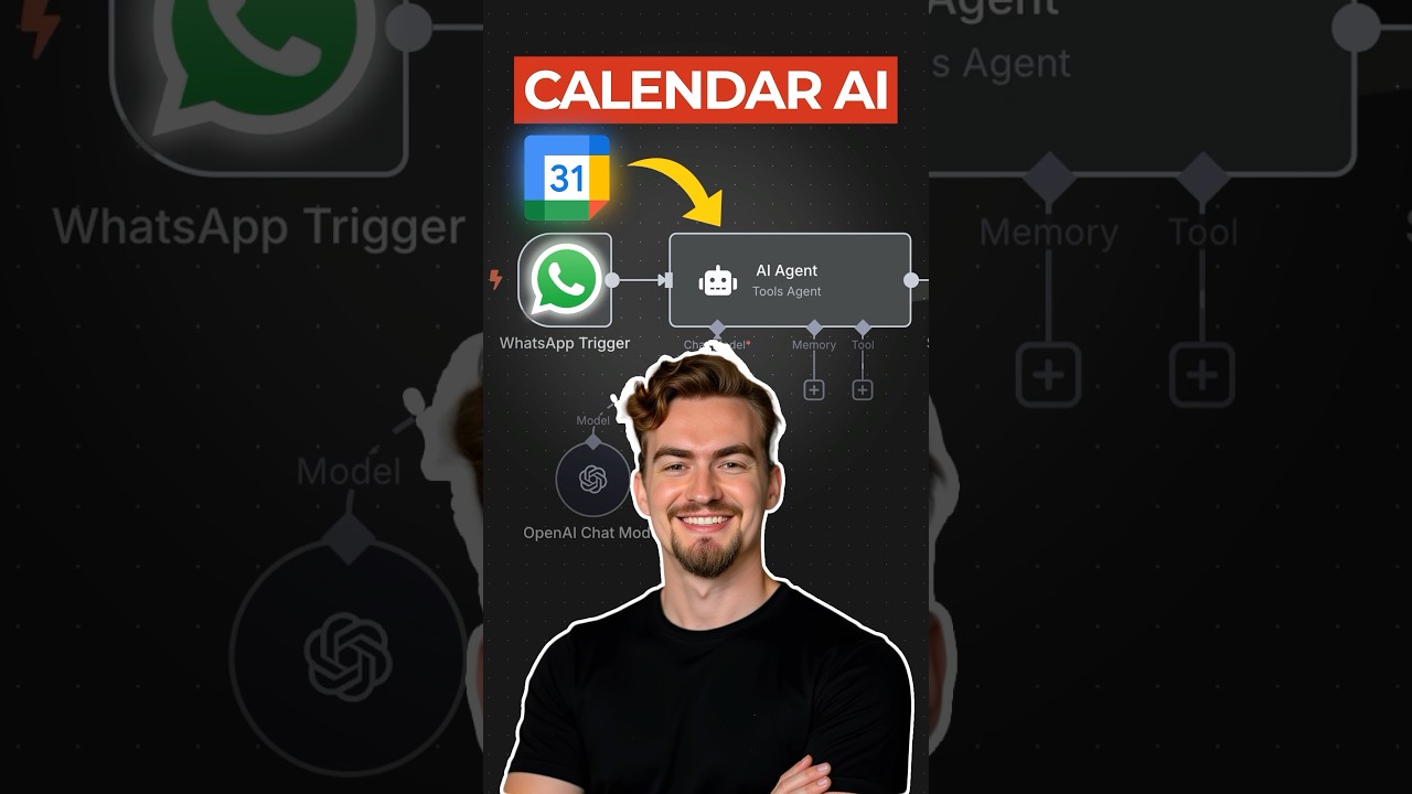 Build a Whatsapp AI Agent for appointment handling (n8n Tutorial) #n8n #aiautomation