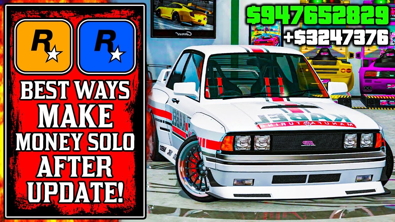 IT'S THAT EASY! The BEST WAYS To Make Millions SOLO After UPDATE in GTA Online (GTA5 Fast Money)