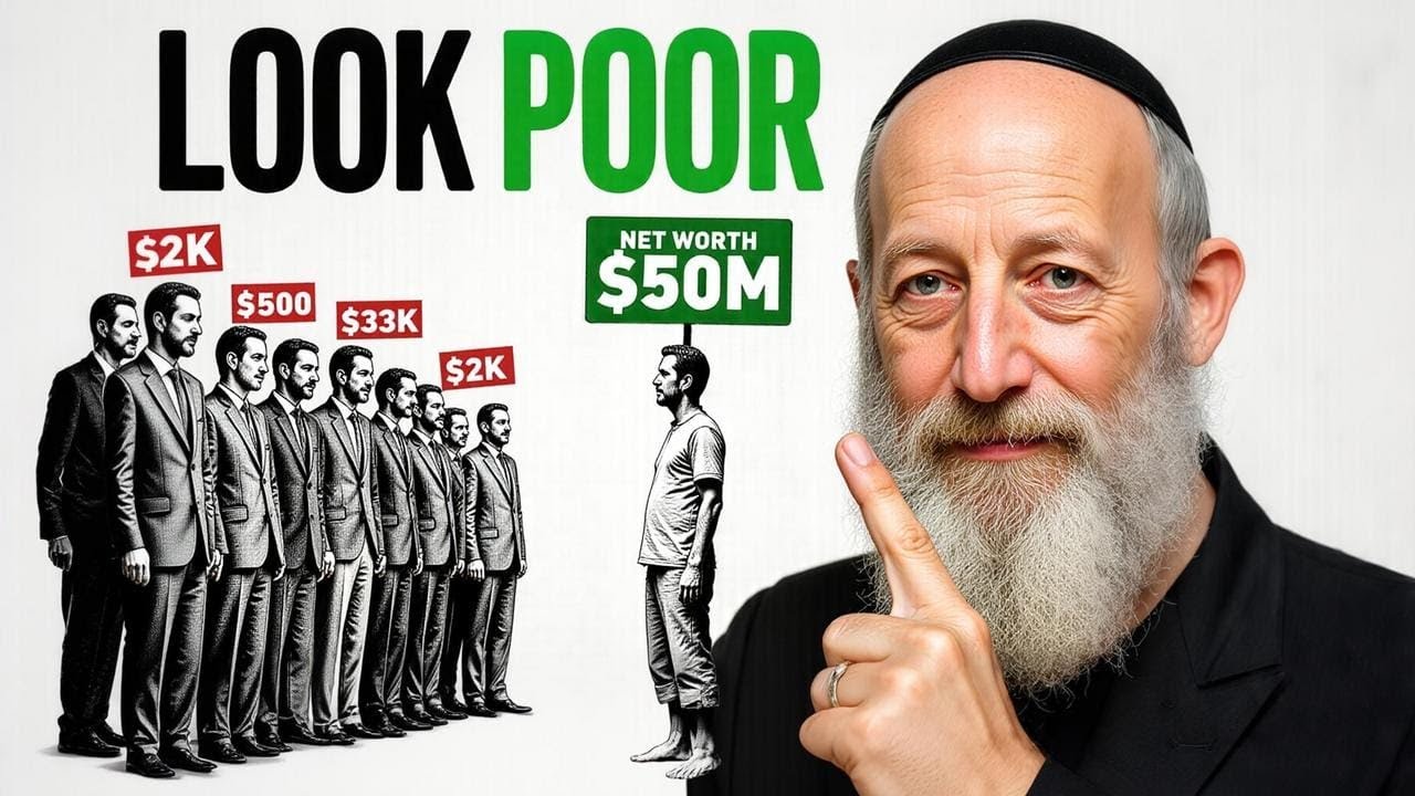 Millionaire Rabbi Reveals Why Looking Poor Is Important