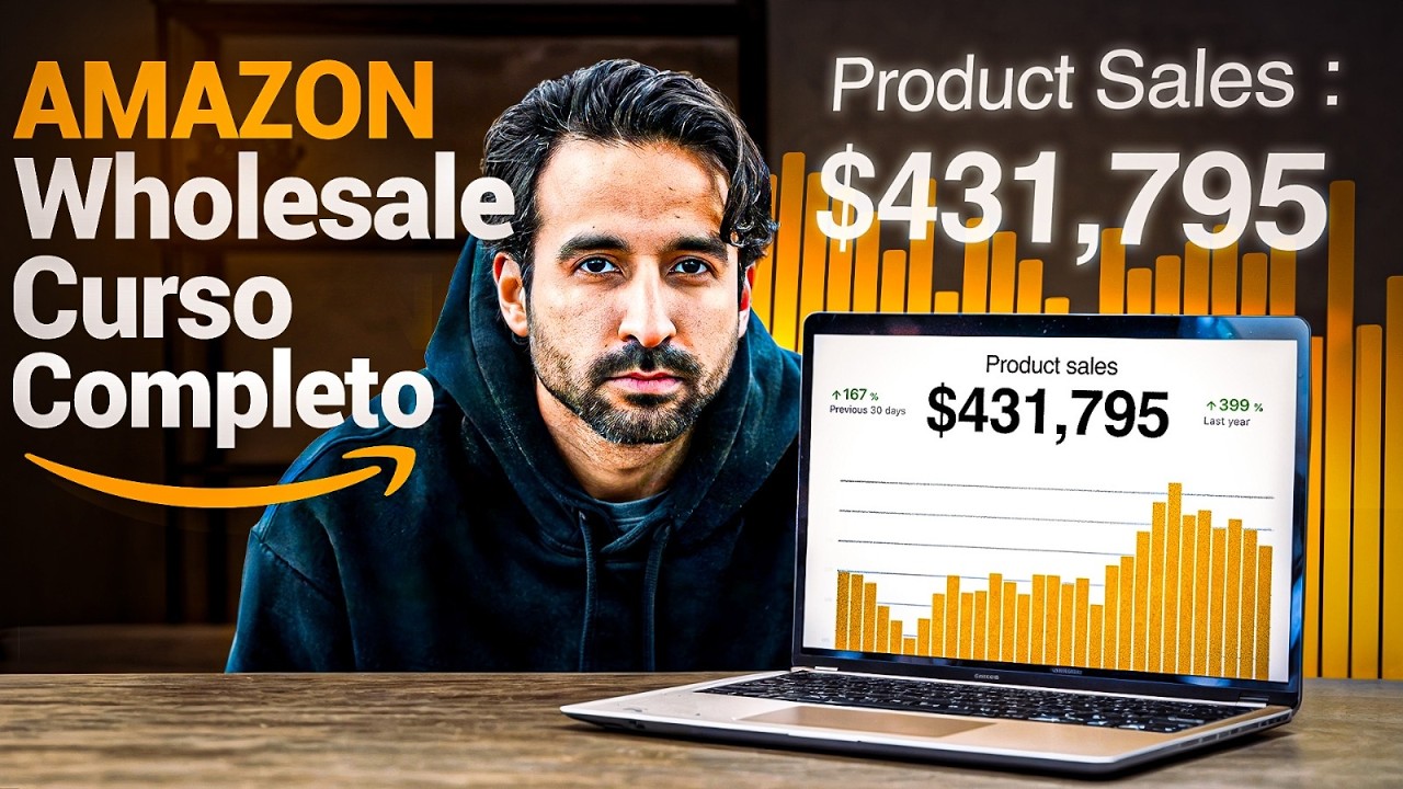 Amazon Wholesale Curso Completo 2025 | Vende Productos de Marca (3+ Horas) - Academia AMZ